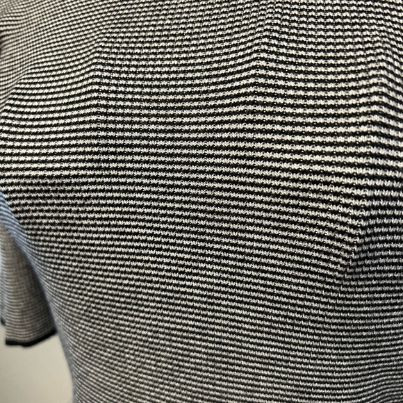 Philosophy Black and White Striped Women's Top - Picture 4 of 8